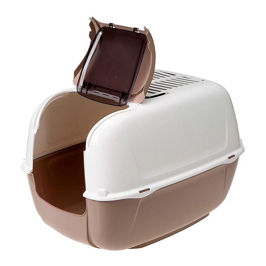 Ferplast Prima Cabrio Casota Higi&eacute;nica Rosa para gatos, , large Imagem n&uacute;mero 1