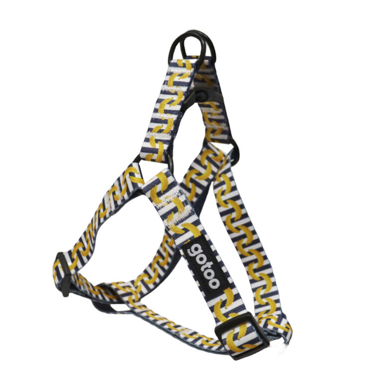Gotoo Peitoral estampado de bananas para cão,  Imagem número 1 Gotoo Peitoral estampado de bananas para cão, , large Imagem número 1