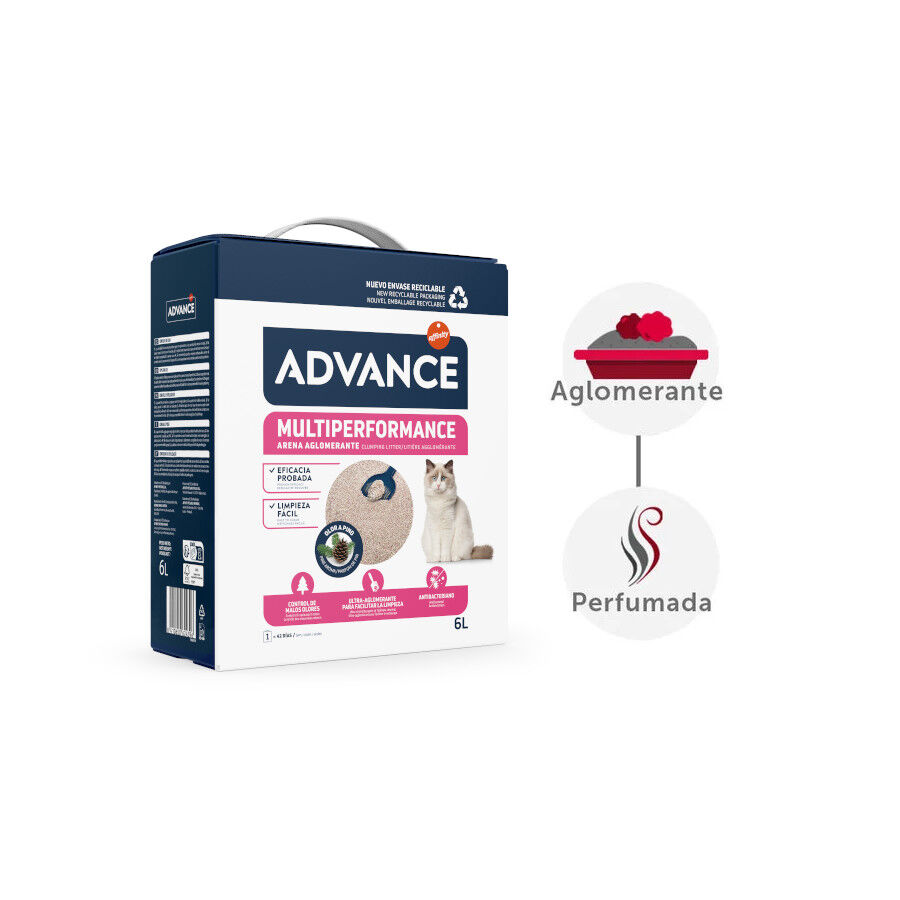 6 L Advance Areia Aglomerante Multiperformance, , large Imagem n&uacute;mero 2