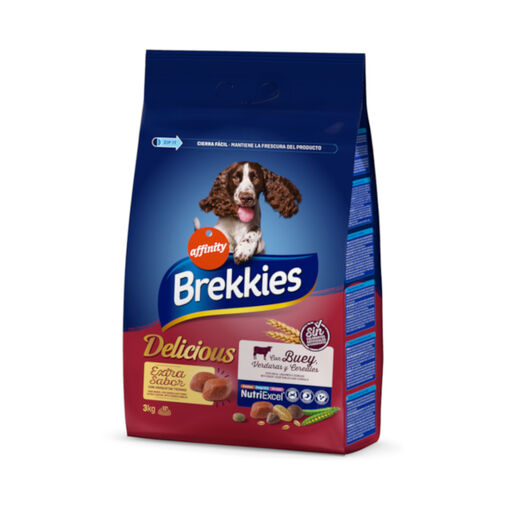 Brekkies Excel Tender & Delicious Carne de Vaca Ração para cães, , large image number null
