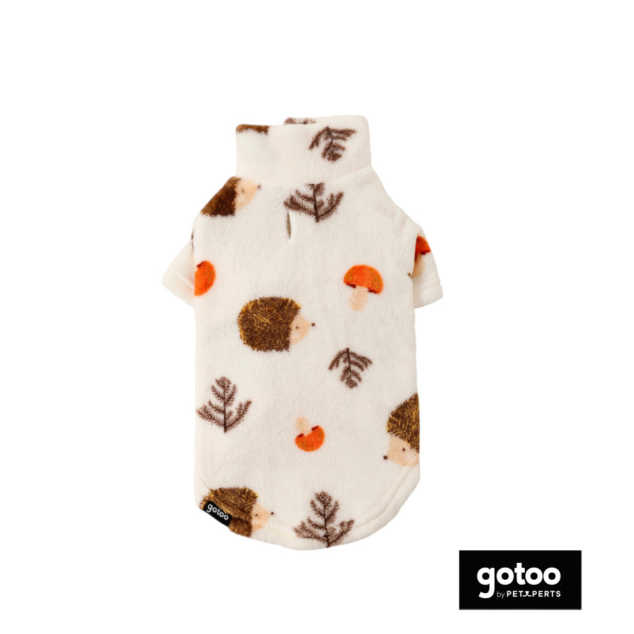 Gotoo Camisola Polar com Padr&atilde;o de Ouri&ccedil;os para gatos, , large Imagem n&uacute;mero 2