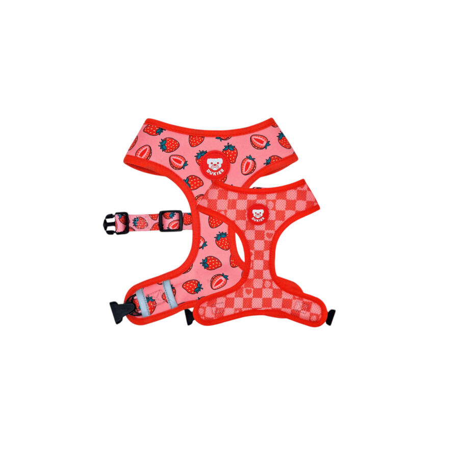 Dukier Arn&ecirc;s Revers&iacute;vel estampado Berry Love para c&atilde;es, , large Imagem n&uacute;mero 1