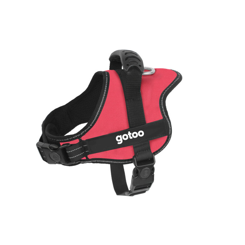 Gotoo Peitoral anti-puxões vermelho para cães,  Imagem número 1 Gotoo Peitoral anti-puxões vermelho para cães, , large Imagem número 1