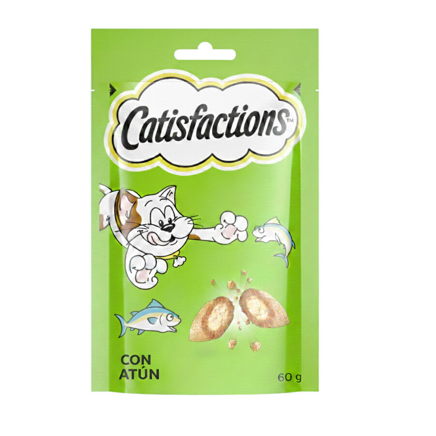 60 g Catisfactions Snacks de Atum para gatos, , large Imagem n&uacute;mero 1
