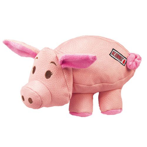 Kong Phatz cerdo peluche para perros Imagem n&uacute;mero 1