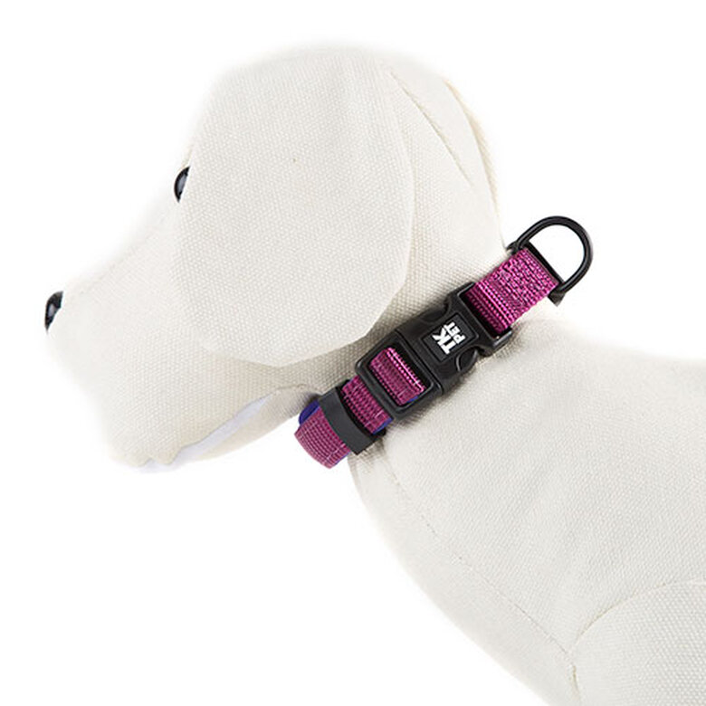 TK-Pet Neo Classic collar perro nylon neopreno morado image number null