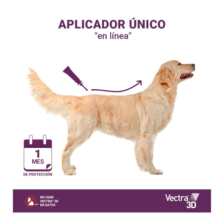Vectra 3D Pipetas Antiparasitárias para cães,  Imagem número 4 Vectra 3D Pipetas Antiparasitárias para cães, , large Imagem número 4