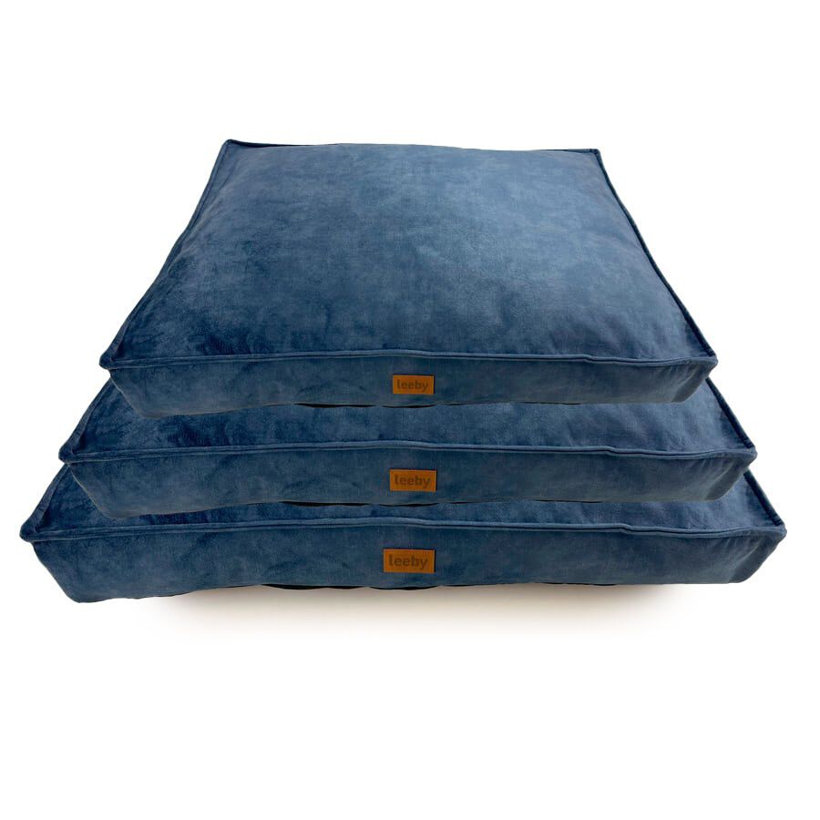 Leeby Colch&atilde;o Imperme&aacute;vel com Capa Amov&iacute;vel Azul Marinho para c&atilde;es, , large Imagem n&uacute;mero 3