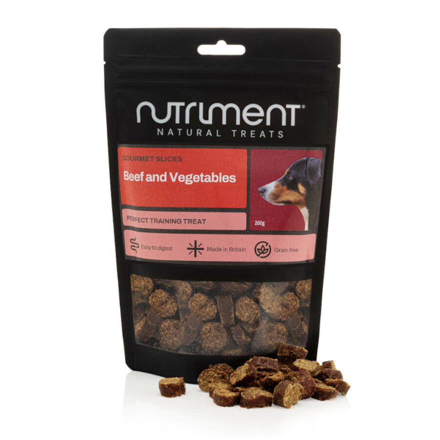 Nutriment Gourmet Barritas Snack de vaca e legumes para c&atilde;es, , large Imagem n&uacute;mero 1