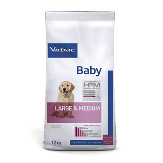 Virbac Baby Large Medium Hpm ração para cães