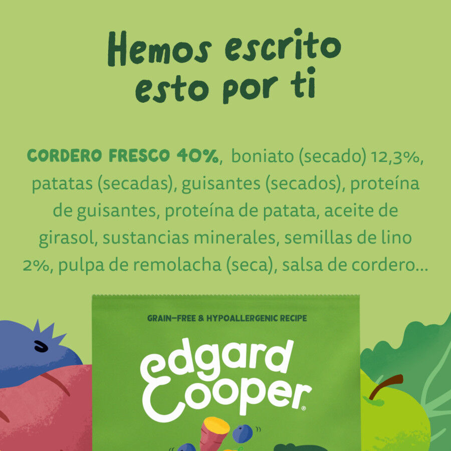 12 kg Edgard & Cooper Adult Borrego ra&ccedil;&atilde;o para c&atilde;es, , large Imagem n&uacute;mero 8
