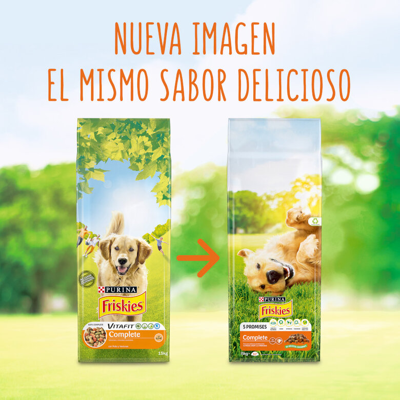18 kg Friskies Adult Frango e Legumes ração para cães,  Imagem número 2 18 kg Friskies Adult Frango e Legumes ração para cães, , large Imagem número 2