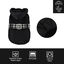 Outech Casaco Preto com Cinto para cães, , large Indicador imagem número 3