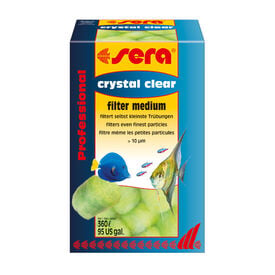 Meio filtrante profissional para aqu&aacute;rio Sera Crystal Clear