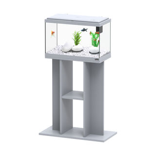 Mesa de aquário cinza Small Life Aquarium 50