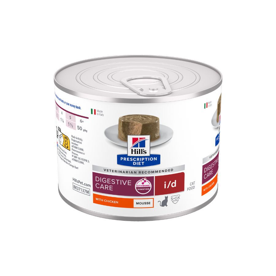 200 g Hill's Prescription Diet i/d Mousse de Frango em Lata para gatos, , large Imagem n&uacute;mero 2