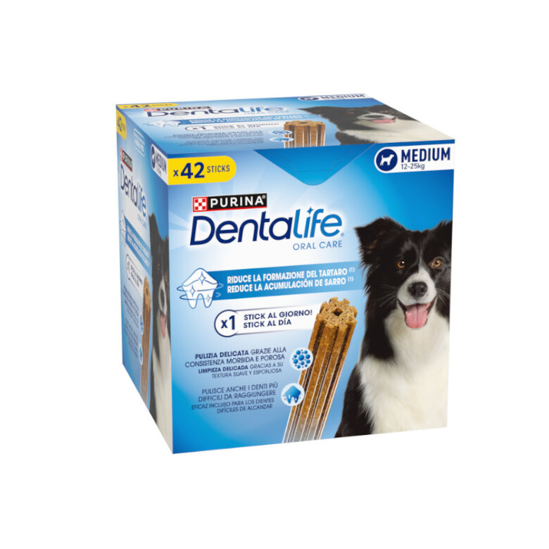 42 sticks Purina Dentalife Medium Multipack para cães raça média,  Imagem número 1 42 sticks Purina Dentalife Medium Multipack para cães raça média, , large Imagem número 1