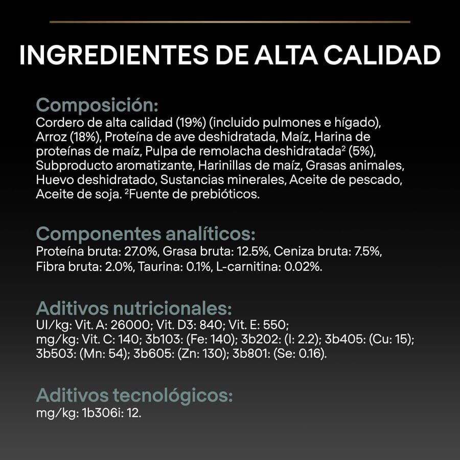 14 kg Pro Plan Adult Large Robust Digest&atilde;o Cordeiro ra&ccedil;&atilde;o para c&atilde;es, , large Imagem n&uacute;mero 4