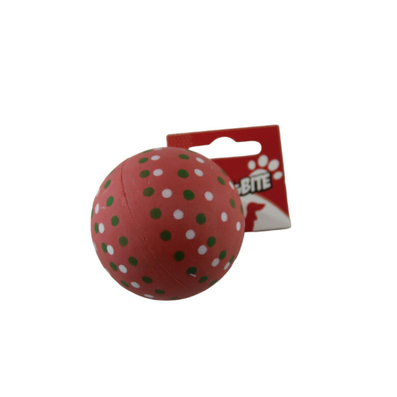 Play&Bite TC Sponge Bola Vermelha para cães,  Imagem número 1 Play&Bite TC Sponge Bola Vermelha para cães, , large Imagem número 1