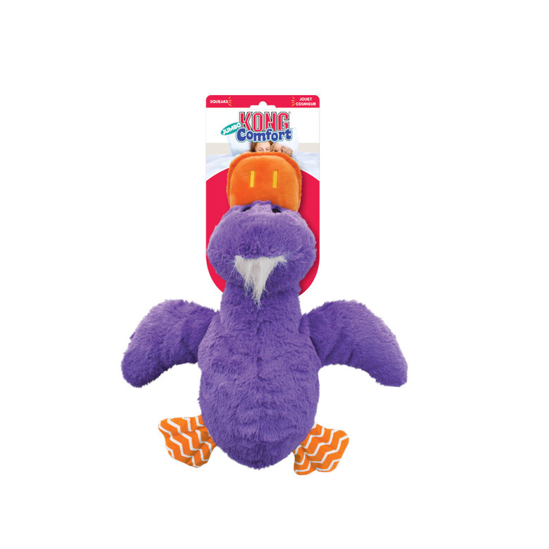 Kong Confort Junior Pato de peluche para cães, , large image number null