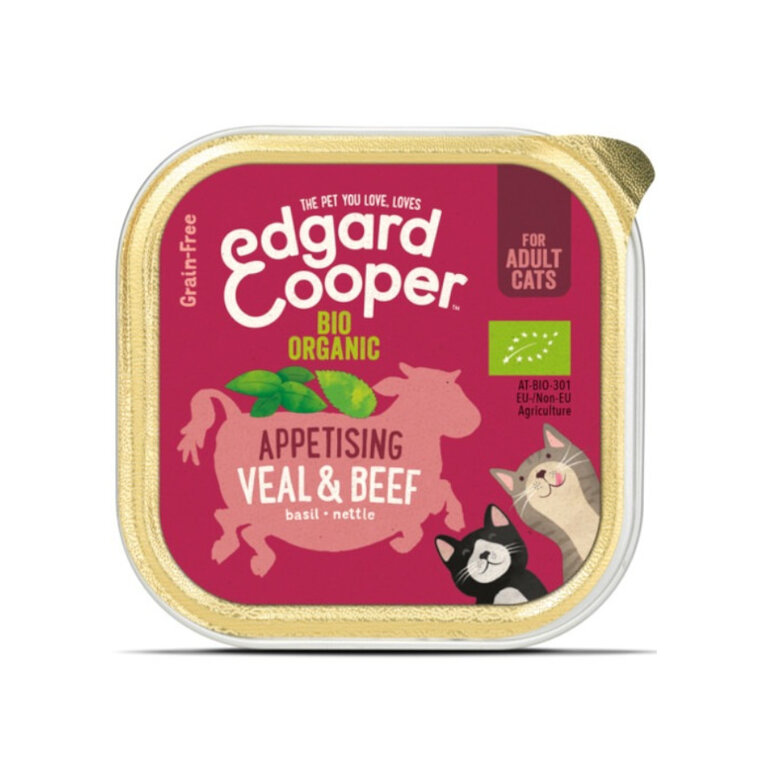 85 g Edgard & Cooper Grain Free Buey y Ternera tarrina para gatos,  Imagem número 1 85 g Edgard & Cooper Grain Free Buey y Ternera tarrina para gatos, , large Imagem número 1