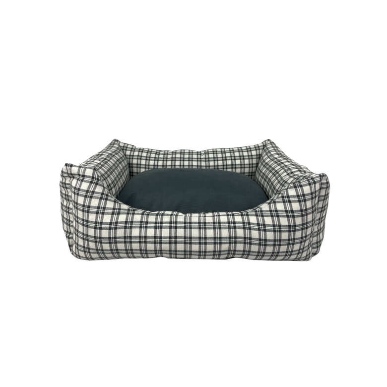Dogzzz Basic Tartan Cama Azul a quadros para cães, , large image number null