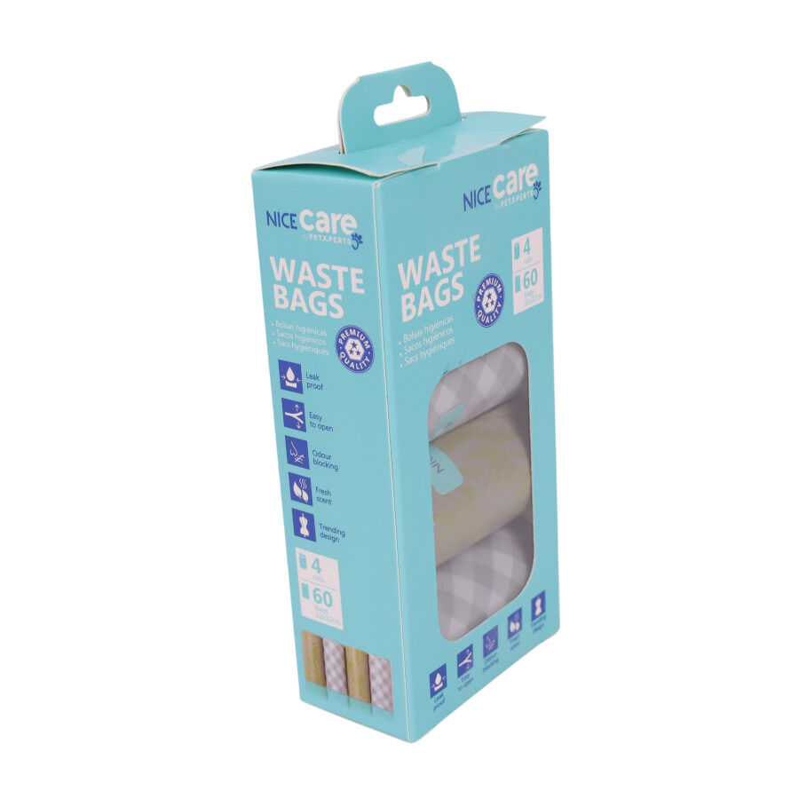 Nice Care Premium sacos higi&eacute;nicos com aroma a menta para c&atilde;es, , large Imagem n&uacute;mero 6