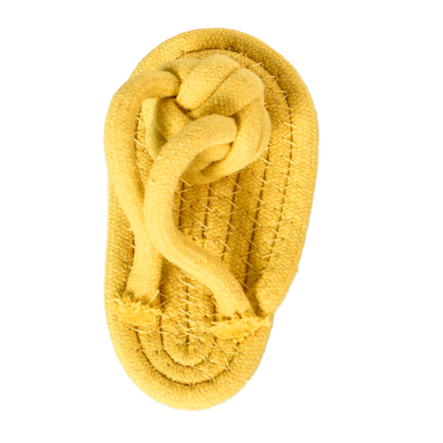 Play&Bite Rope Flipflop Sand&aacute;lia brinquedo para c&atilde;es, , large Imagem n&uacute;mero 3