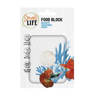 Small Life Bloco de Alimento Férias para peixes