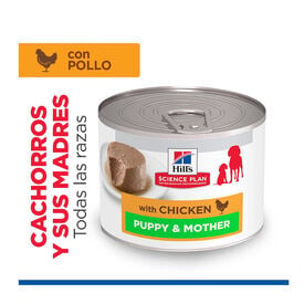 Hill's Science Plan PuppyyMother Mousse de Frango em lata para c&atilde;es 
