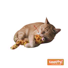 Tootoy! Comfort & Relax Peluche cobra para gatos