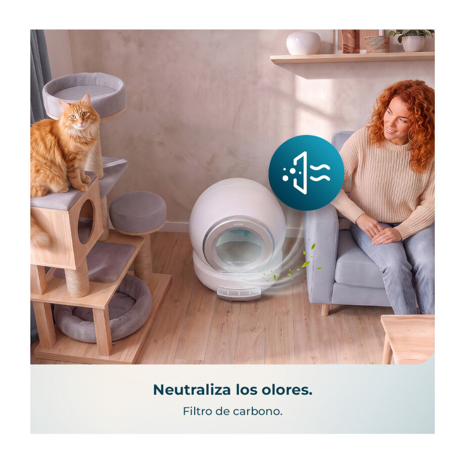Cecotec Pumba 7200 Cleankitty Connect Arenero Autom&aacute;tico para gatos, , large Imagem n&uacute;mero 3