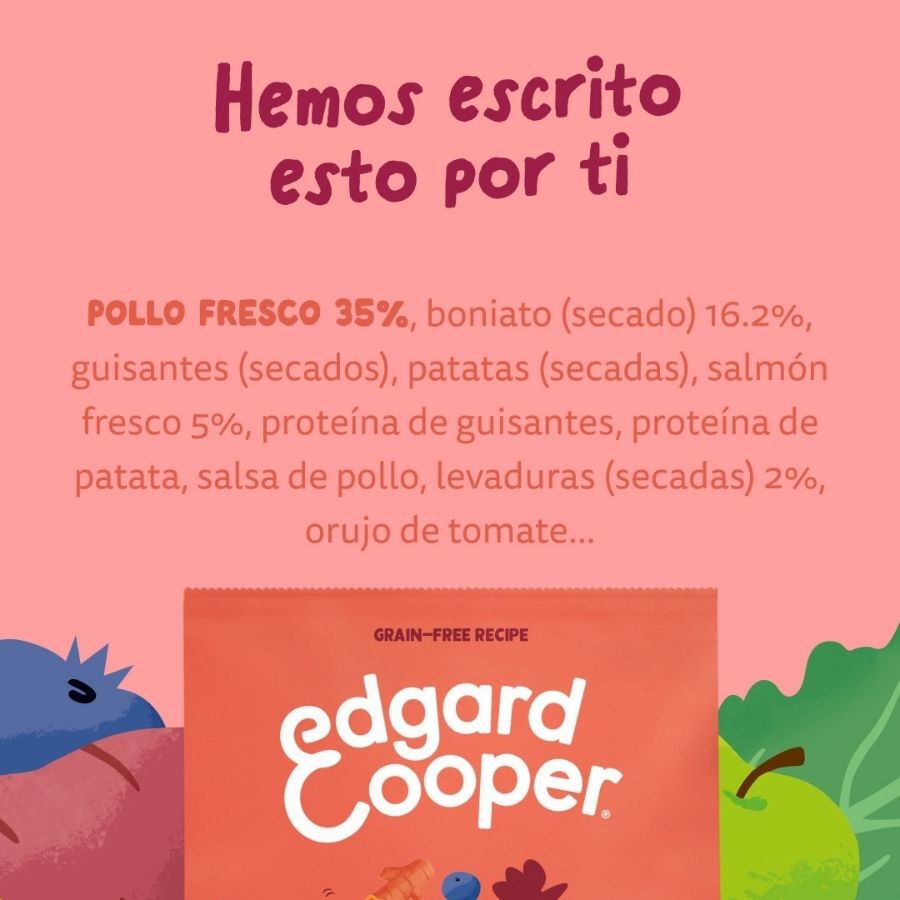 12 kg Edgard & Cooper Senior Ra&ccedil;&atilde;o de Salm&atilde;o Noruegu&ecirc;s e Frango para c&atilde;es de porte grande, , large Imagem n&uacute;mero 4
