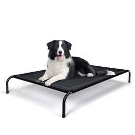 Nobleza Cama Elevada color negro para Perro Peque&ntilde;o