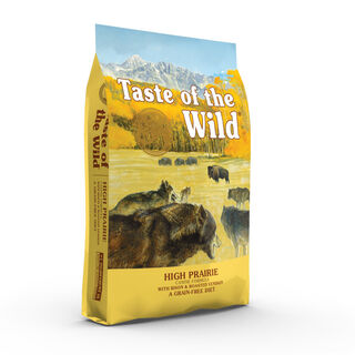 Taste of the Wild High Prairie Bisão ração para cães