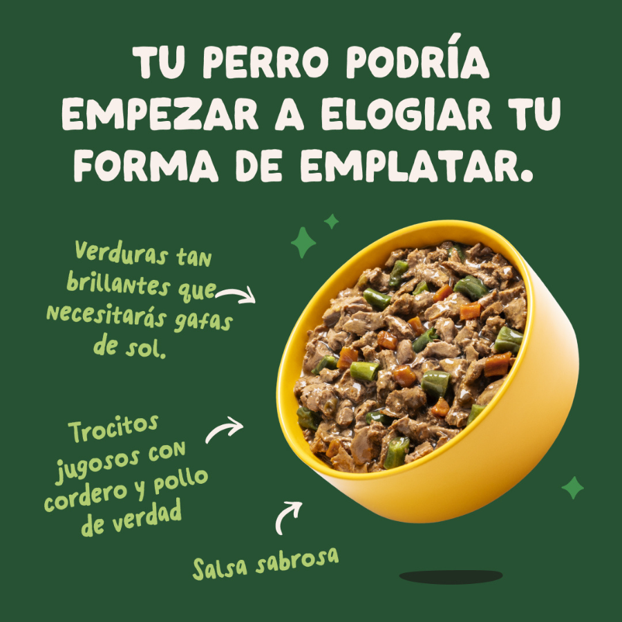 150 g Edgard & Cooper Adult Grain Free Comida h&uacute;mida de Cordeiro e frango em saquetas para c&atilde;es, , large Imagem n&uacute;mero 3