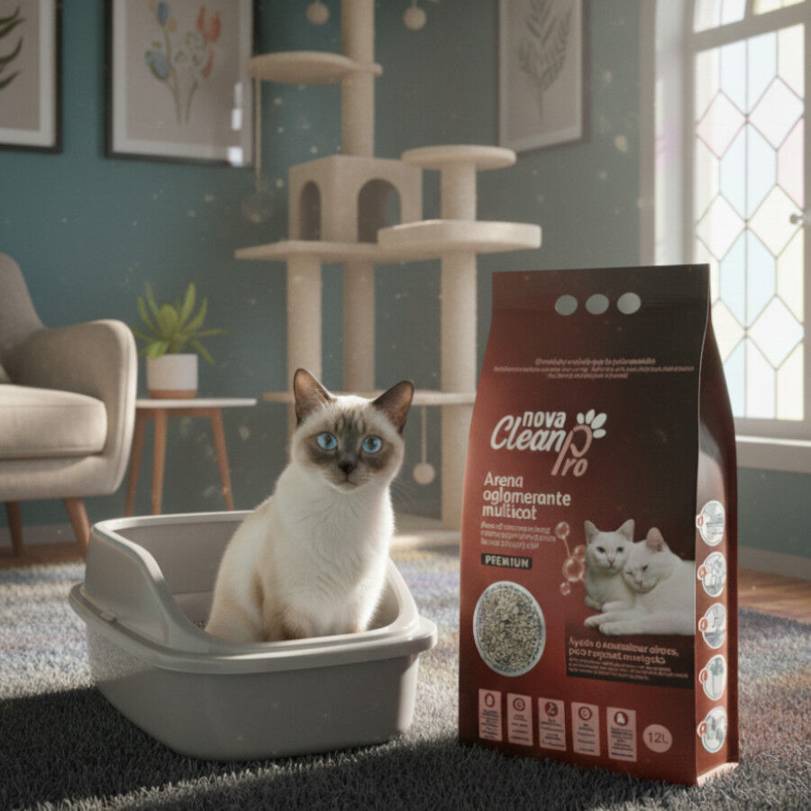 Nova Clean Pro Areia Multicat para gatos, , large Imagem n&uacute;mero 2