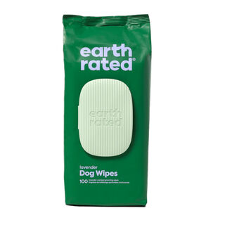 Earth Rated Toalhetes odor Lavanda para cão