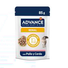 Advance Renal Frango e Porco saqueta para gatos