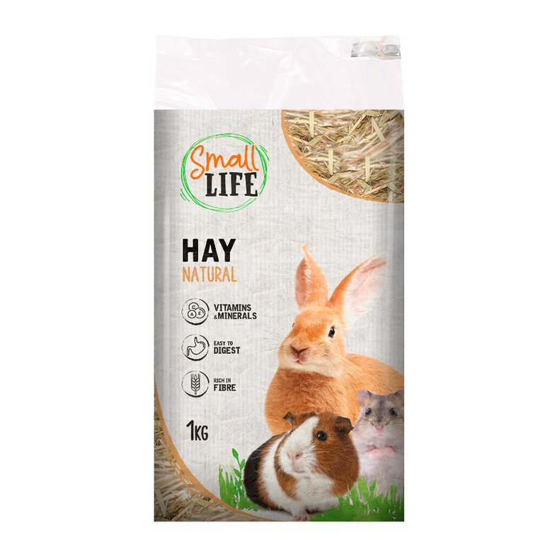 2 kg Small Life Feno Natural para roedores,  Imagem número 1 2 kg Small Life Feno Natural para roedores, , large Imagem número 1