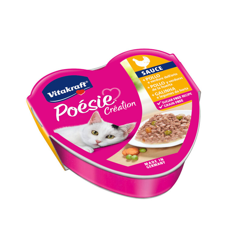 85 g Vitakraft Poésie Frango terrina em molho para gatos ,  Imagem número 1 85 g Vitakraft Poésie Frango terrina em molho para gatos , , large Imagem número 1
