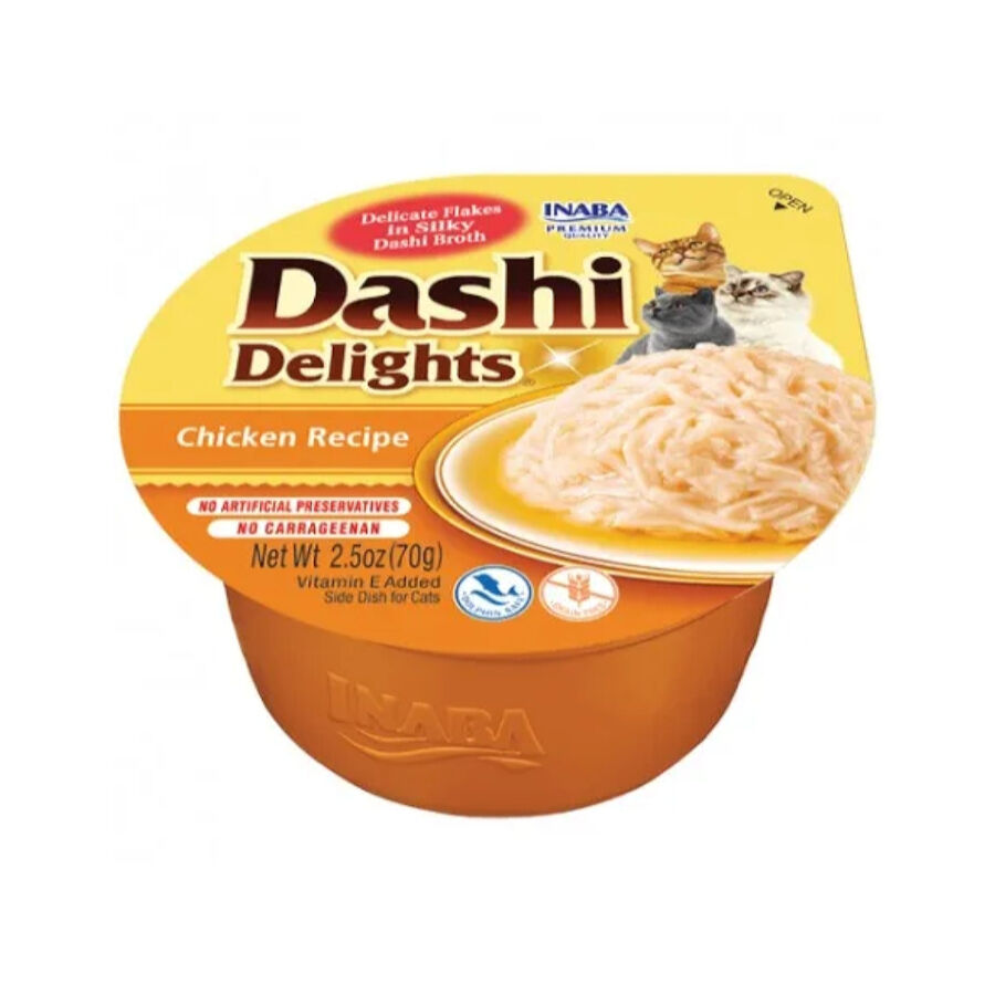 70 g Dashi Delights Cremoso Frango Lanche para gatos, , large Imagem n&uacute;mero 1