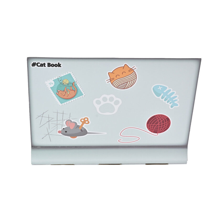 Leeby Lola arranhador de cart&atilde;o em forma de port&aacute;til para gatos, , large Imagem n&uacute;mero 7