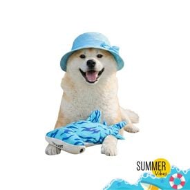 Summer Vibes Floating Hammerhead Brinquedo Flutuante para c&atilde;es