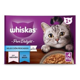 Whiskas Casserole Peixes Geleia em Saqueta para Gatos Adultos