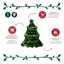 1 un. Wonder Christmas &Aacute;rvore de Couro Prensado Snacks para C&atilde;es, , large Indicador imagem n&uacute;mero 3