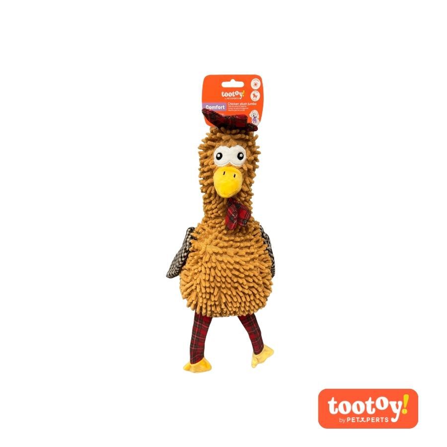 Tootoy! Comfort Jumbo Chicken Peluche para c&atilde;o, , large Imagem n&uacute;mero 6