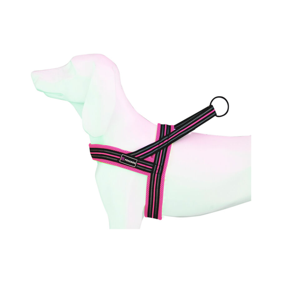 Freedog Soft Sport Peitoral Rosa para c&atilde;es, , large Imagem n&uacute;mero 1