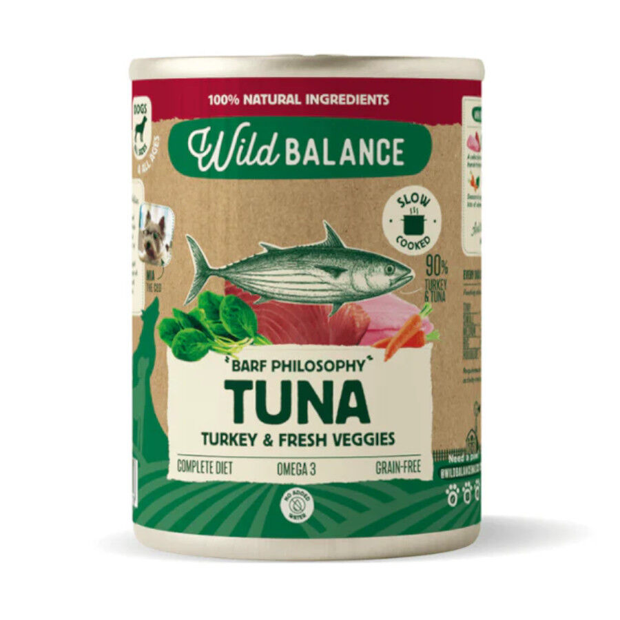 400 g Wild Balance At&uacute;n y Pavo lata para perros, , large Imagem n&uacute;mero 1