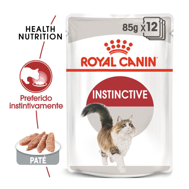 24 saquetas x 85 g Royal Canin Instinctive pat&ecirc; saqueta para gatos Pack poupan&ccedil;a!, , large Imagem n&uacute;mero 1